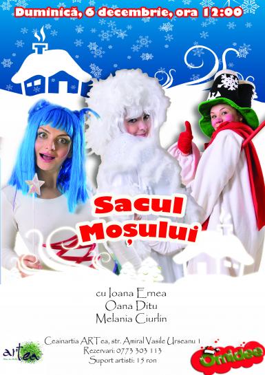 poze  sacul mosului teatru pentru copii