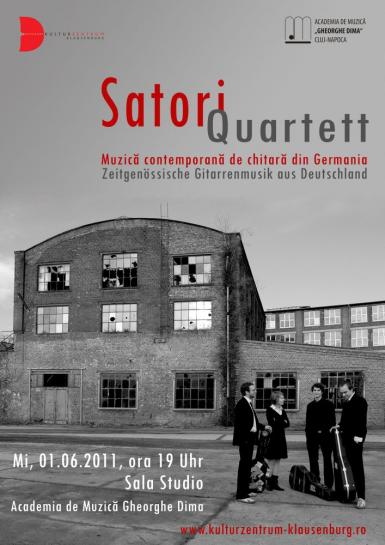 poze satori quartett muzica contemporana de chitara din germania