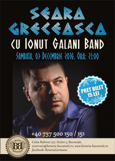 poze seara greceasca cu ionut galani band