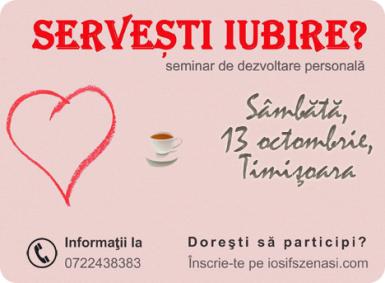 poze seminar despre iubire si relatii timisoara 13 octombrie