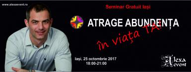 poze seminar gratuit atrage abundenta in viata ta iasi