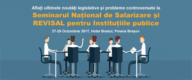 poze seminarul national de salarizare si revisal institutii publice