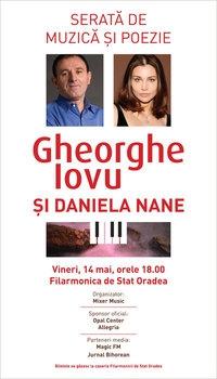 poze serata de muzica si poezie cu gheorghe iovu si daniela nane la oradea