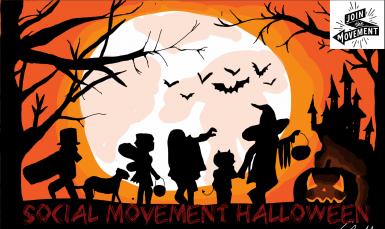 poze social movement halloween