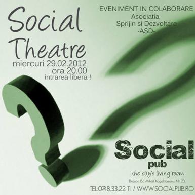 poze social theatre la social pub