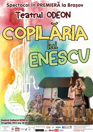 poze spectacol de teatru copilaria lui enescu 