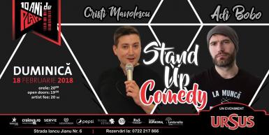 poze stand up comedy cu adi bobo si cristian manolescu