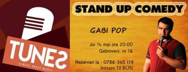 poze  stand up comedy cu gabi pop