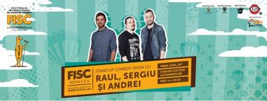 poze stand up comedy cu raul sergiu si andrei 