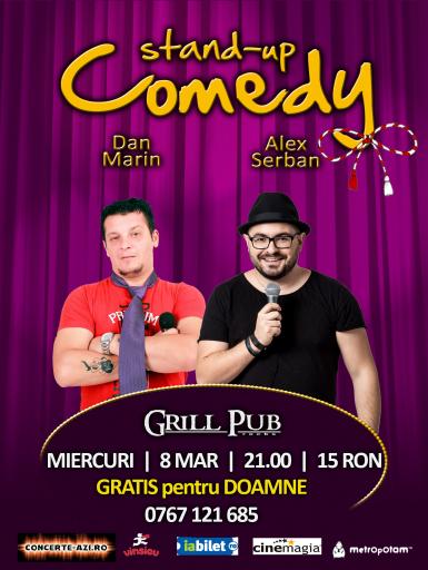 poze stand up comedy de 8 martie 