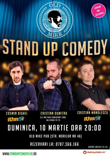 poze stand up comedy duminica 10 martie bucuresti