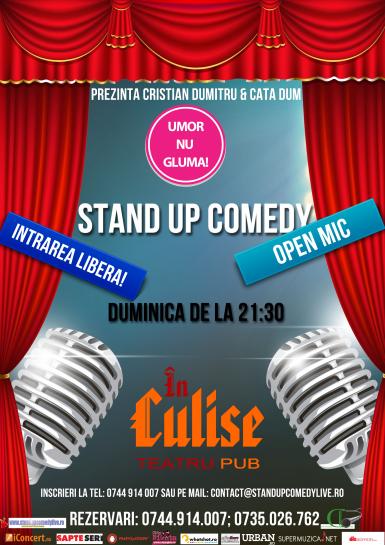 poze stand up comedy open mic duminica seara amatorilor 