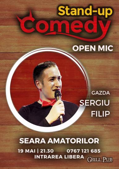 poze stand up comedy open mic seara amatorilor