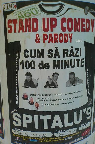 poze stand up comedy parody cu spitalu 9