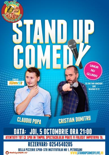 poze stand up comedy petrosani joi 5 octombrie
