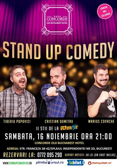 poze stand up comedy sambata 16 noiembrie 2019 in bucuresti