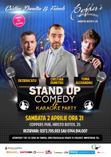 poze  stand up comedy sambata 2 aprilie bucuresti