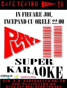 poze super karaoke in cafe teatru play