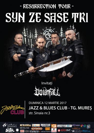 poze syn ze sase tri downfall in concert la targu mures