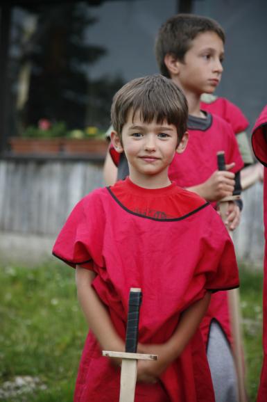 poze tabara medievala pentru copii