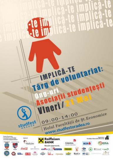 poze targ de voluntariat la oradea