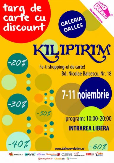 poze targul de carte kilipirim la bucuresti