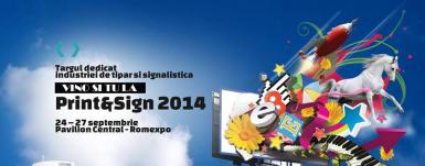 poze targul print sign 2014 la romexpo
