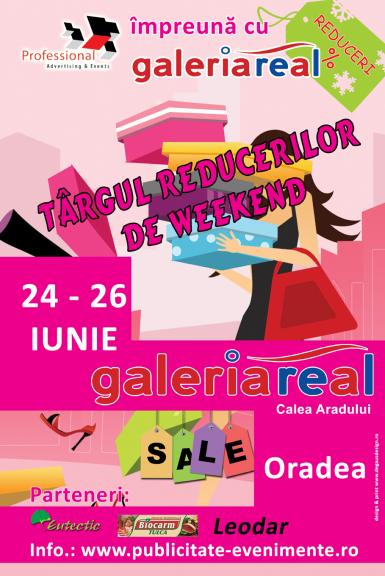 poze targul reducerilor lunare la galeria real oradea