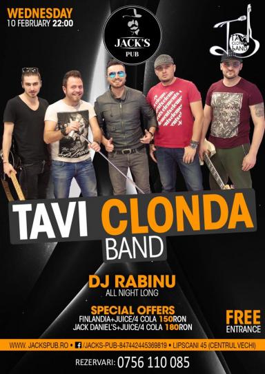 poze  tavi clonda band live w dj rabinu jack s pub