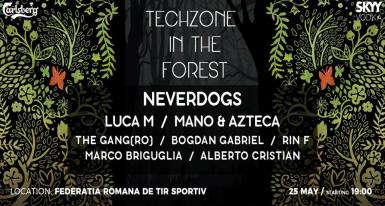 poze techzone in the forest