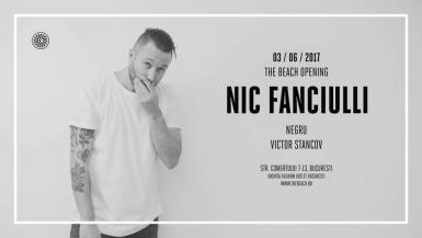 poze the beach opening with nic fanciulli negru victor stancov