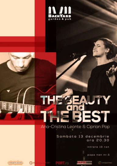 poze  the beauty and the best with ana cristina leonte ciprian popan