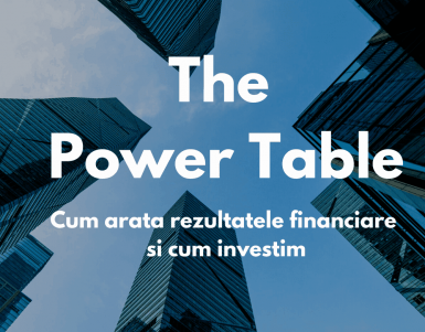 poze the power table cum arata rezultatele financiare pe anul 2022