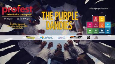 poze the purple dandies live la profest