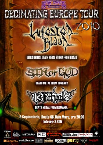 poze trupa infested blood la baia mare