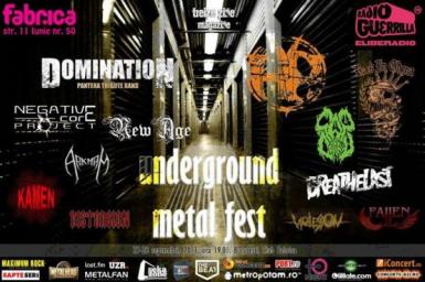 poze underground metal fest 2013 in club fabrica