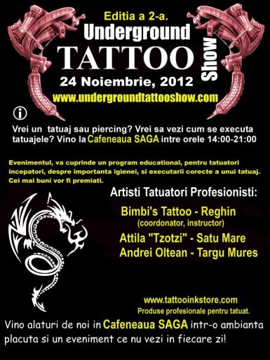 poze underground tattoo show