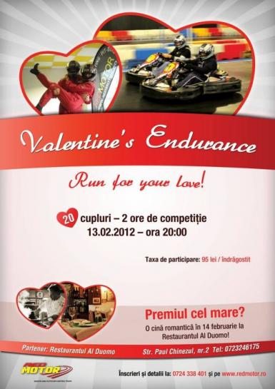 poze valentine s karting endurance