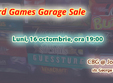 board games garage sale