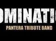 concert domination pantera tribute band in club colectiv