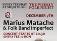 concert marius matache la club mojo brit room