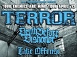 concert terror si death before dishonour in club fabrica