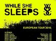 concert while she sleeps la fabrica