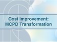 curs cost improvement