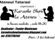 karaoke show la ateneu