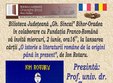 lansare de carte o istorie a literaturii romane de la origini pana in prezent oradea