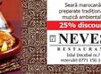 neves restaurant seara marocana 25 discount la nota de plata