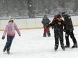 patinoar in aer liber la clubul vointa