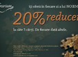 reduceri de 20 in luna noiembrie