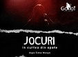 spectacolul jocuri in curtea din spate la godot cafe